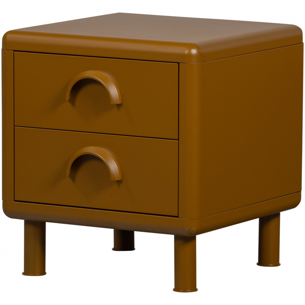 sängbord 'rune’ - gul