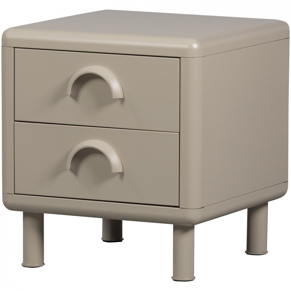 sängbord 'rune’ - beige