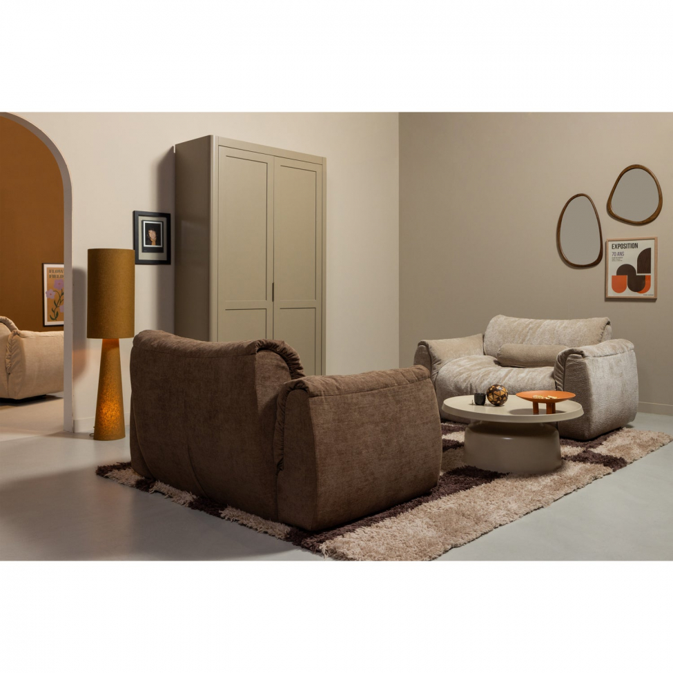 Loveseat ‘Baggy’ - Brun