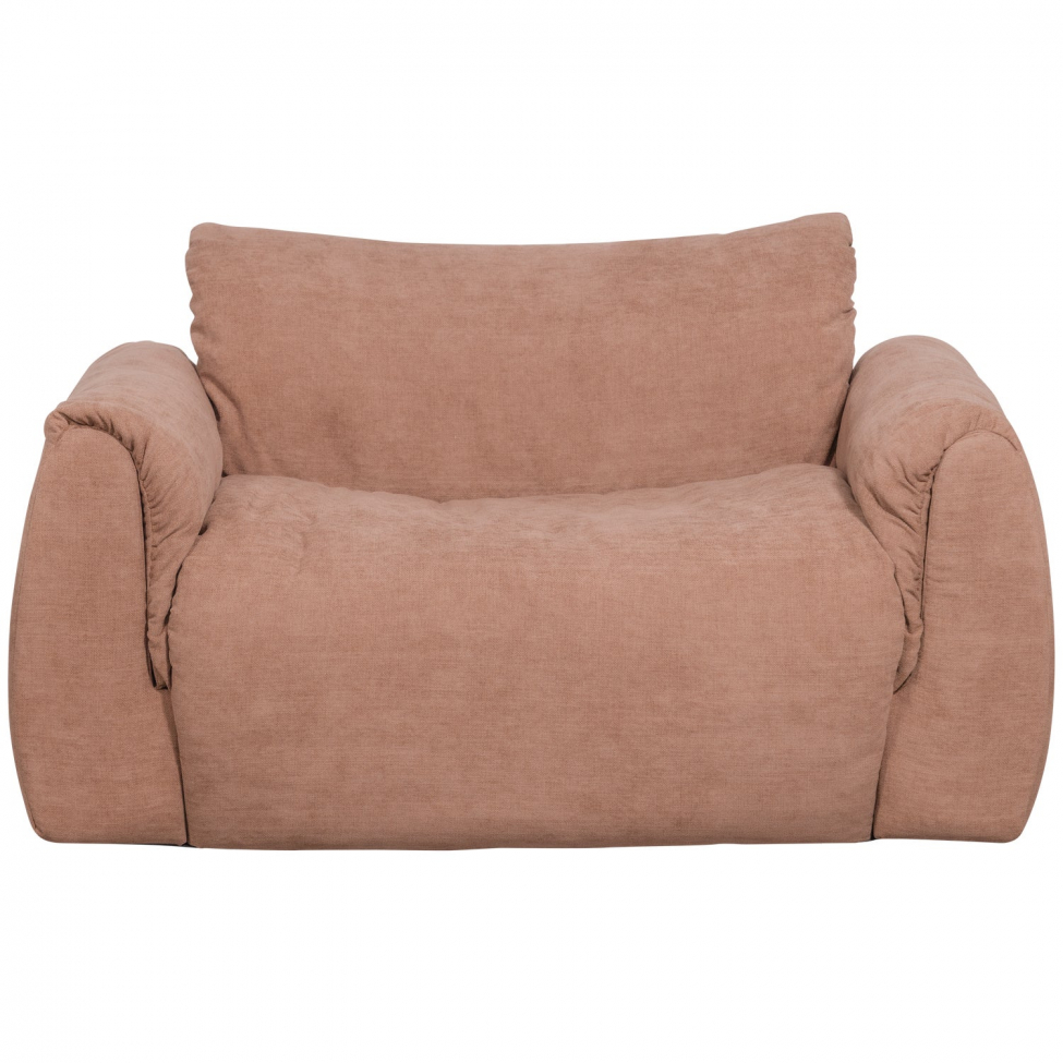 Loveseat ‘Baggy’ - Brun/Rosa