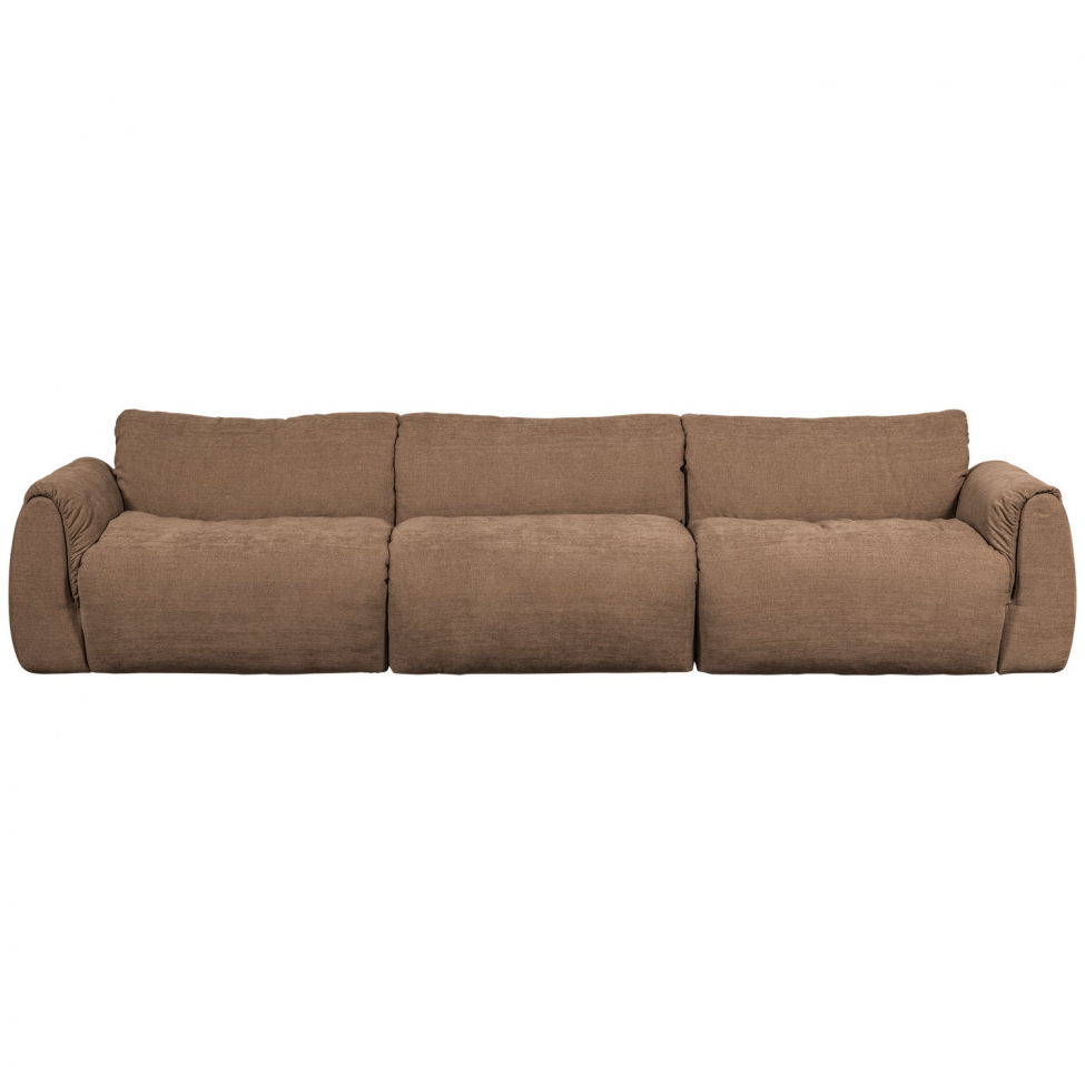 Soffa ‘Baggy’ 3-sits - Brun