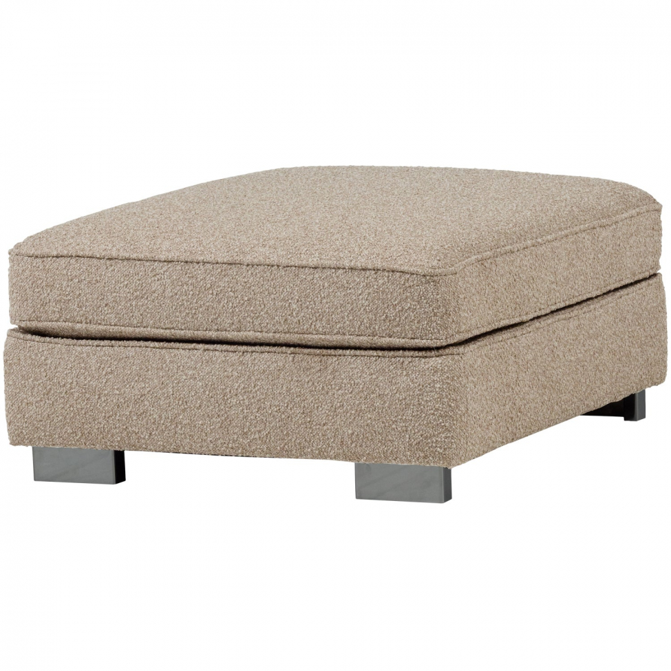 Fotpall ‘Lazy’ - Beige bouclé