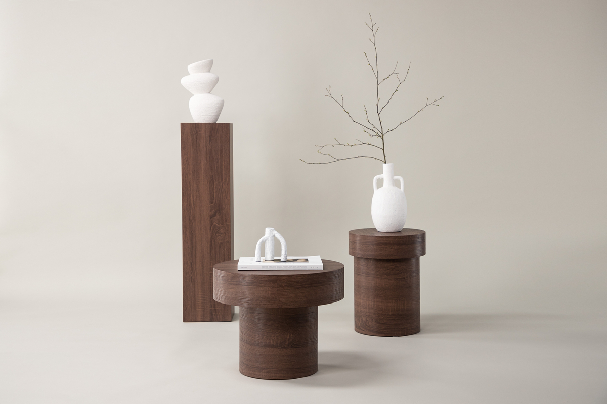 Sidbord 'Rättvik' 23x95 - Brun