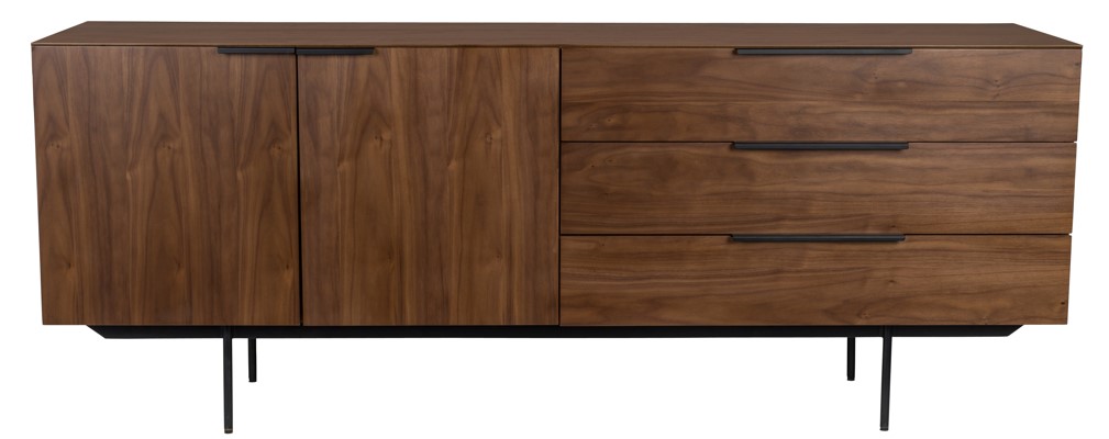 tv-bänk 'travis' - valnöt