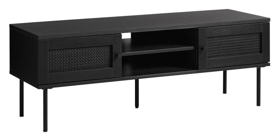 Tv-bänk 'Monte' - Svart