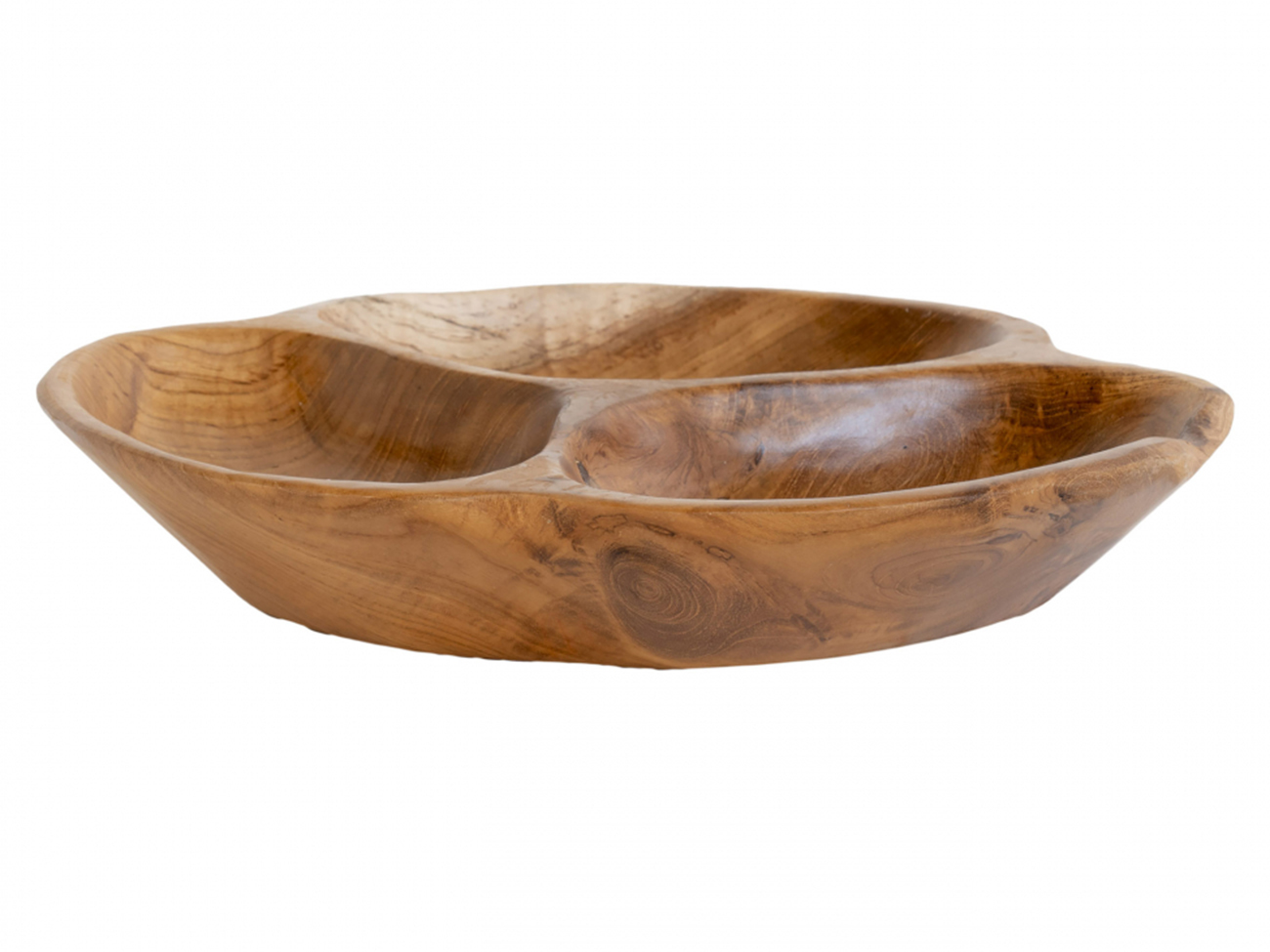 Träskål 'Nola Teak' - Natur