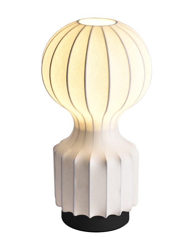 Lampa 'Senigallia' S - Vit/Svart