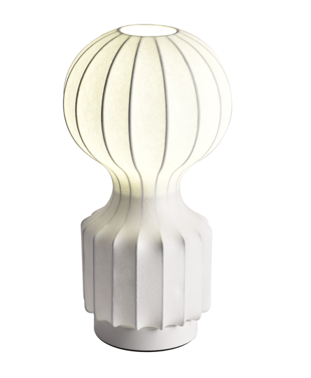 Lampa 'Senigallia' S - Vit/vit