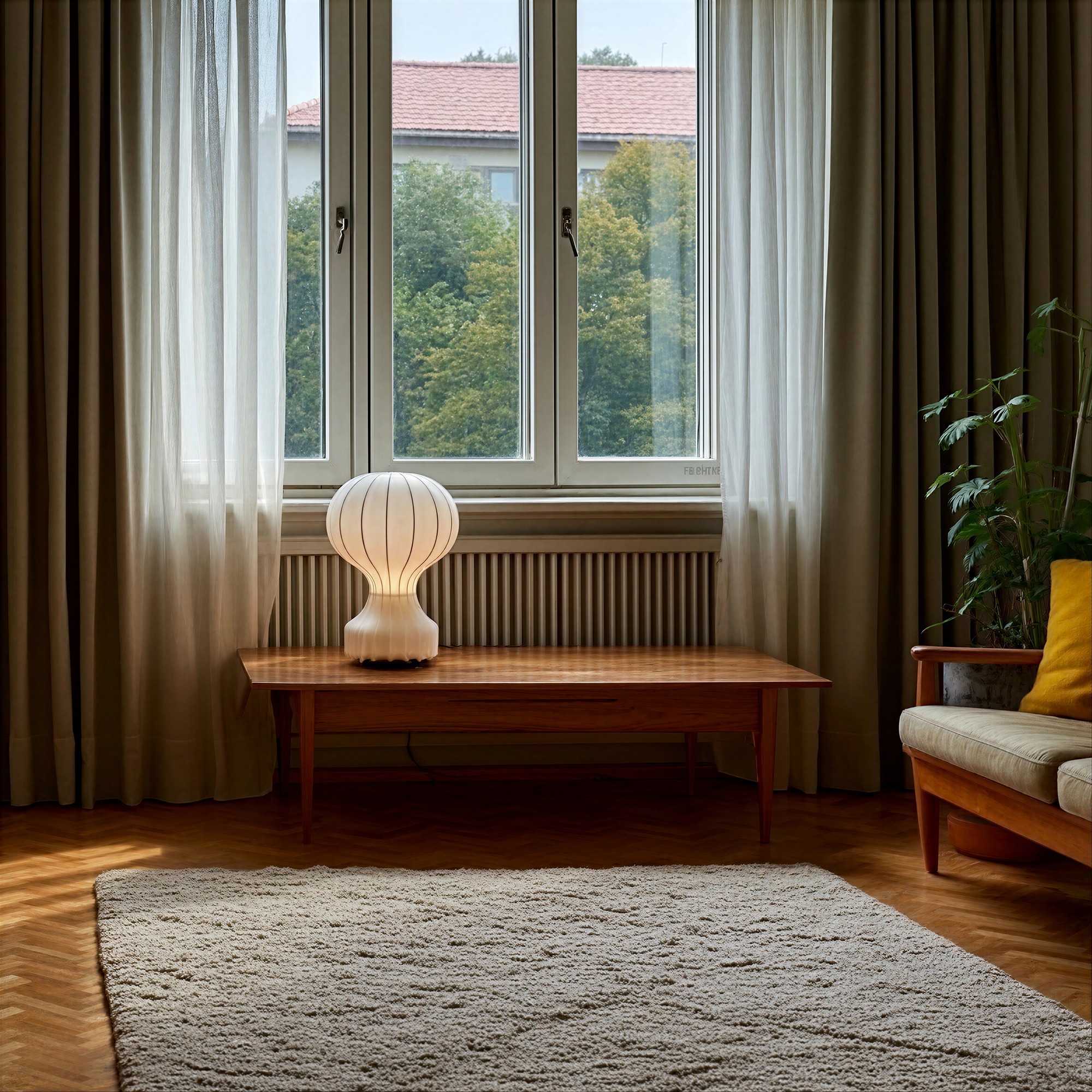 Lampa 'Senigallia' M - Vit
