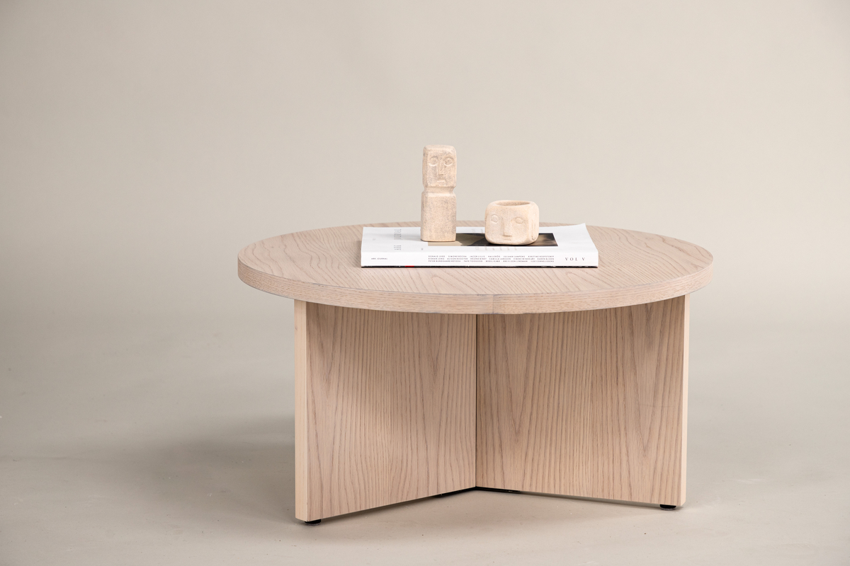 Soffbord 'Smögen' Runt 85cm - Natur