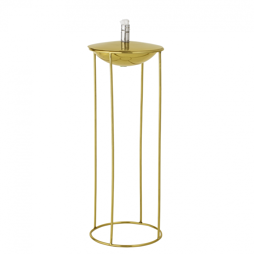 Trädgårdslampa 'Olie' - Guld