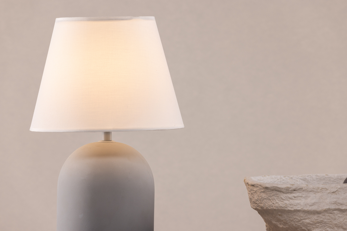 Bordslampa 'Söderåsen' - Grå
