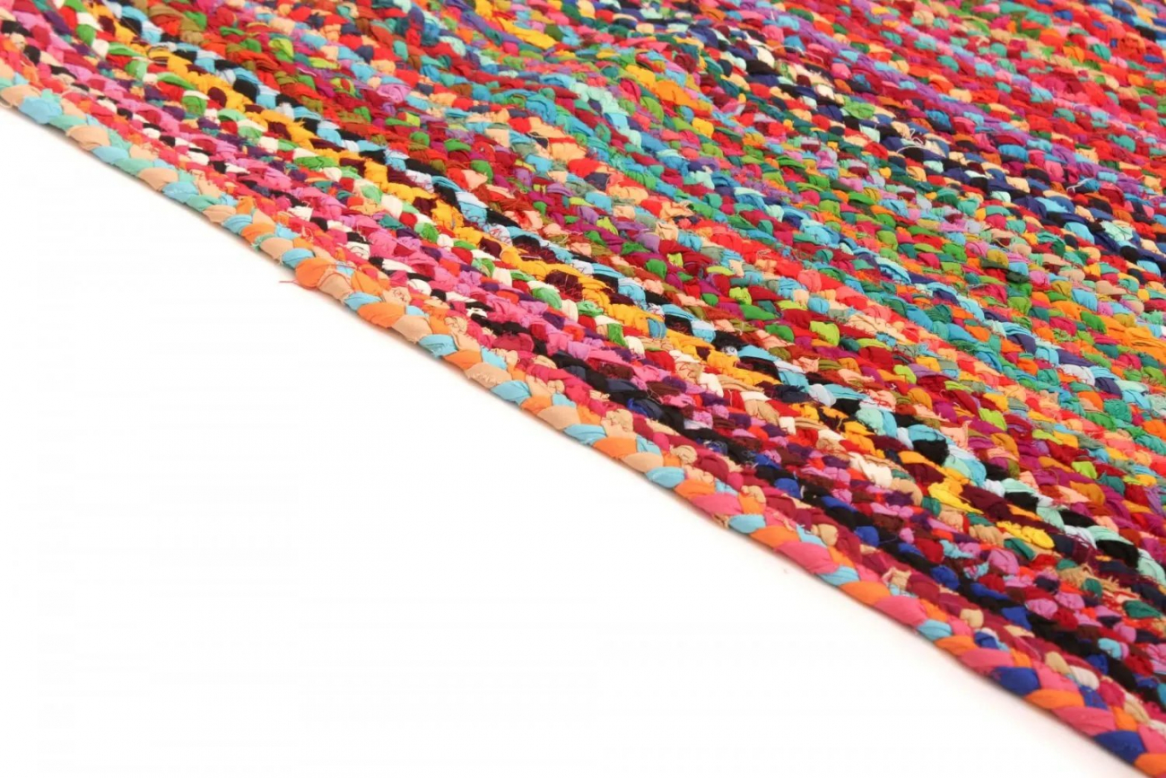 Trasmatta 'Flätan' 170x300cm - Multi