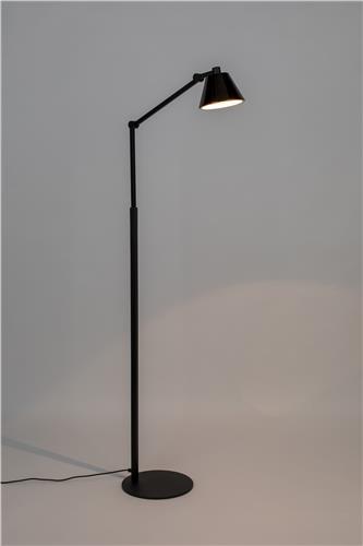 Golvlampa 'Lub' - Svart