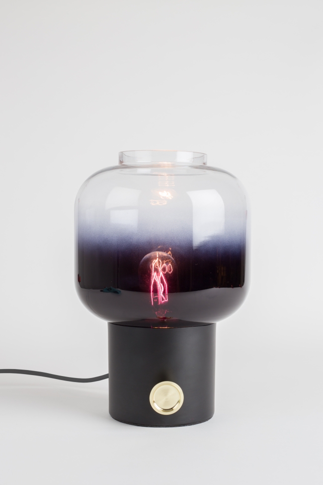 Bordslampa 'Moody' - Svart