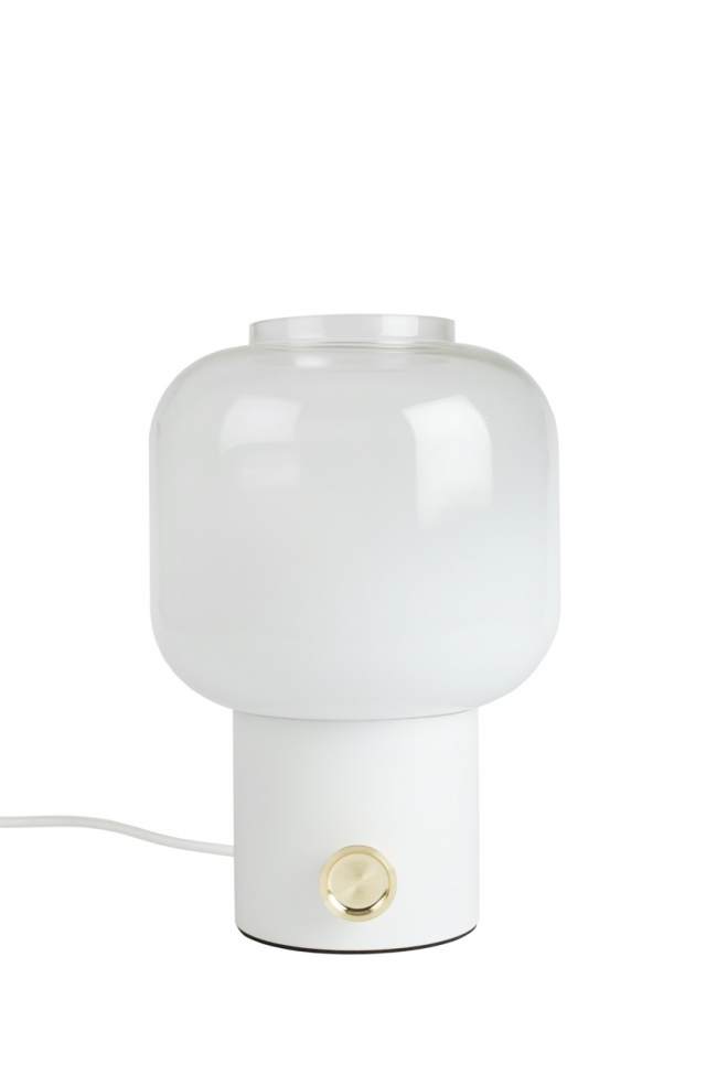 bordslampa 'moody' - vit