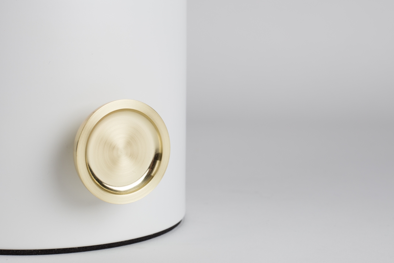 Bordslampa 'Moody' - Vit