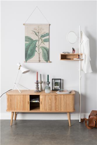 Bordslampa 'Shady' - Vit