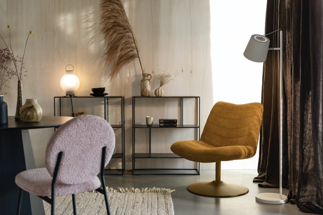 Bordslampa 'Nomad' 20x20 - Svart