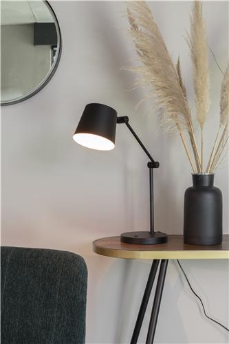 Bordslampa 'Hajo' - Svart