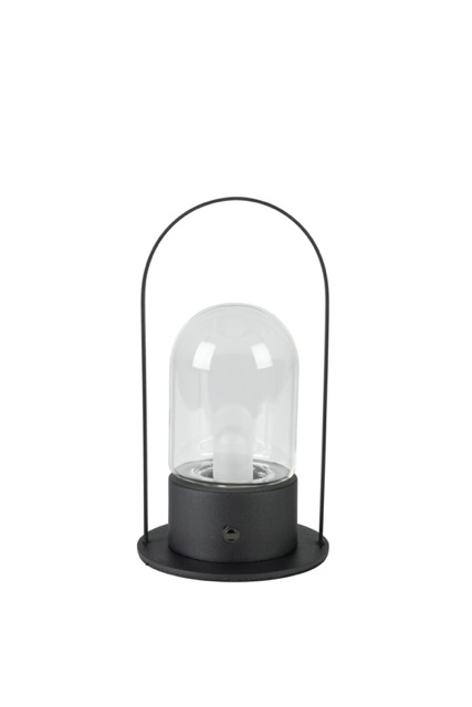 bordslampa 'smarty' 12x12 - svart