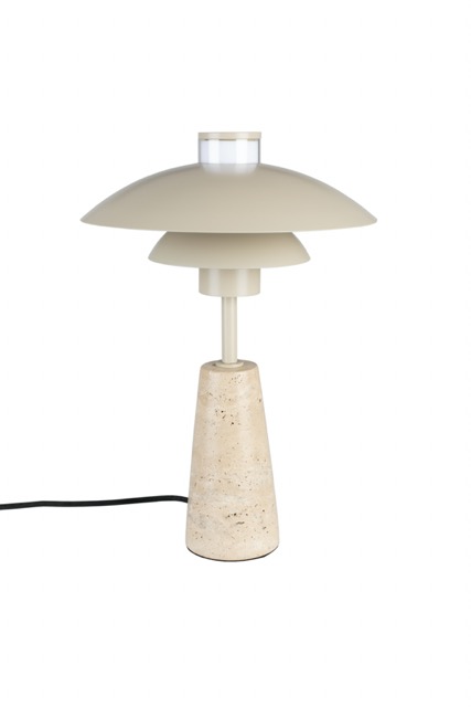 bordslampa 'cole'x26 - beige