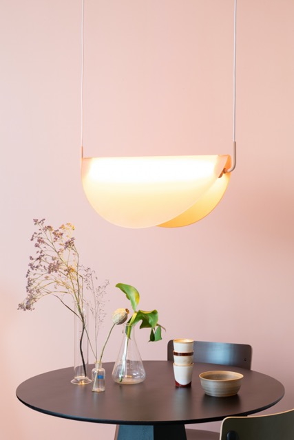 Taklampa 'Rani' 22x74 - Rosa