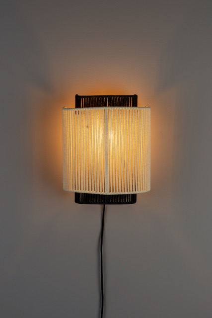 Vägglampa 'Elon 31x16 - Beige