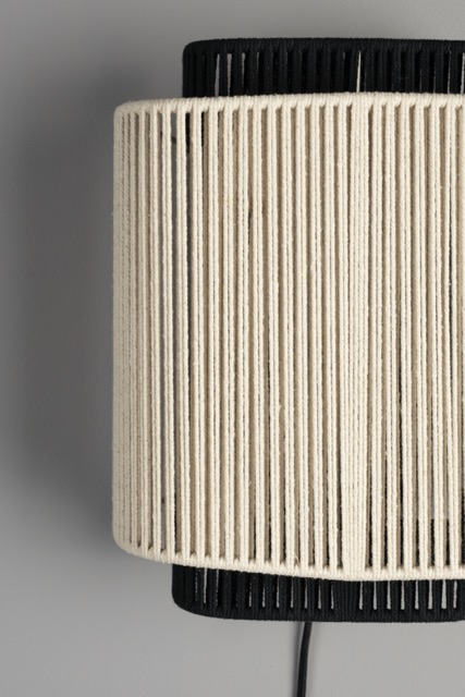 Vägglampa 'Elon 31x16 - Beige