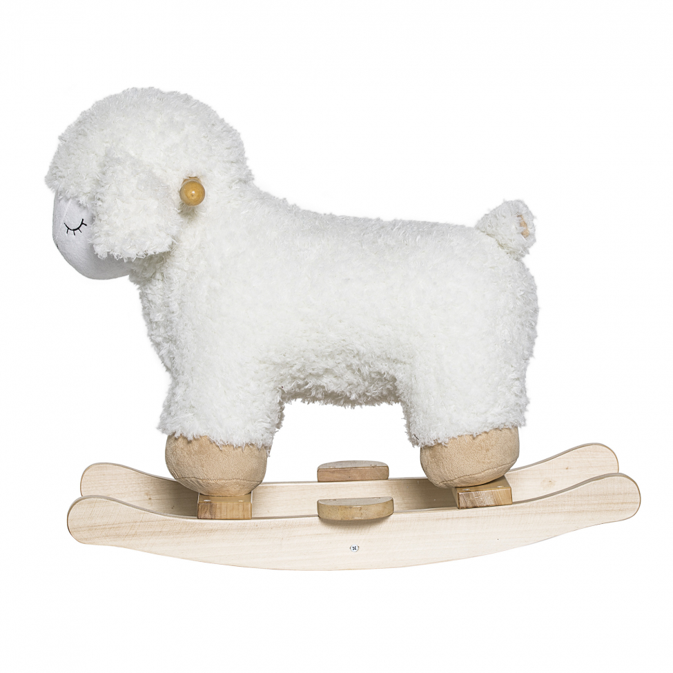 Gunghäst 'Rocking Sheep' - Vit
