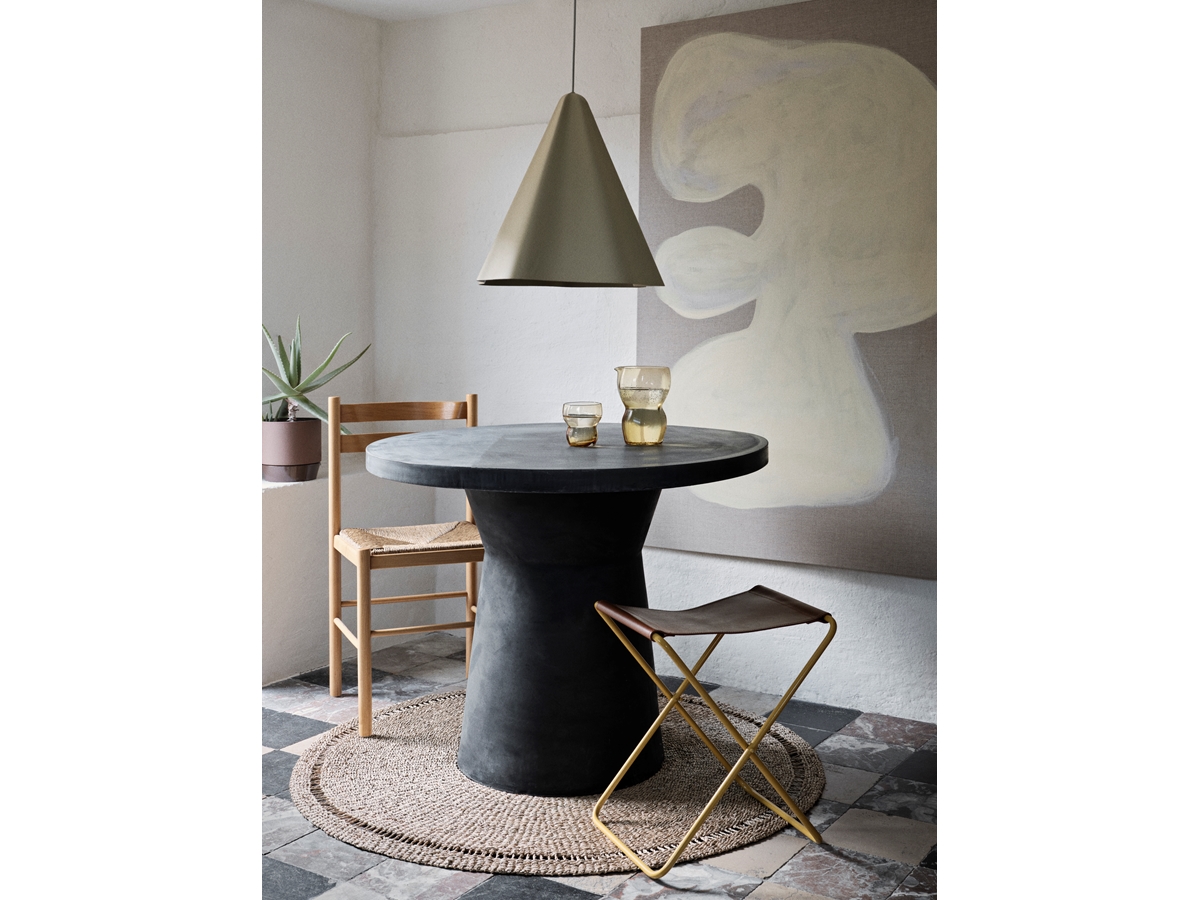Taklampa 'Skirt' L - Beige