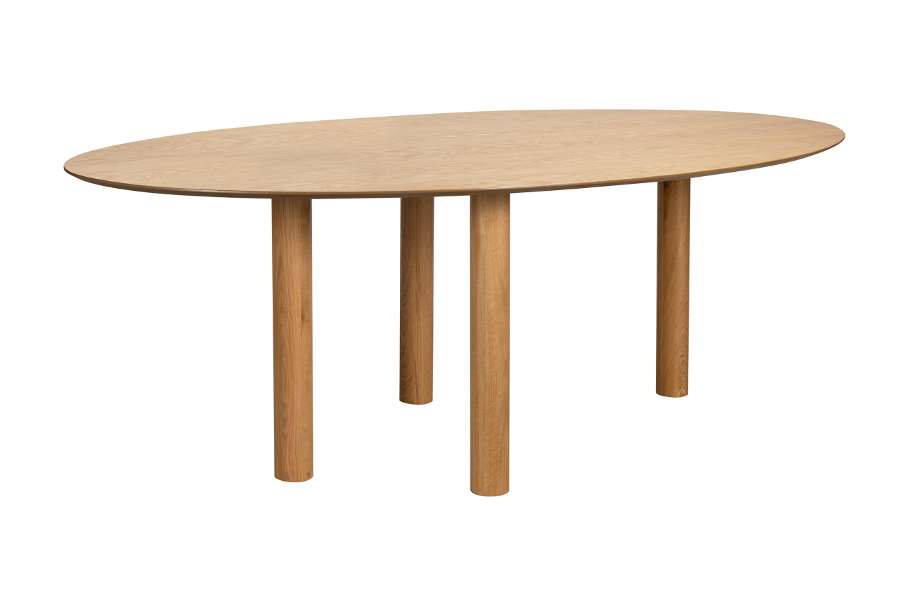 Matbord 'Uovo' 220x115cm - Natur