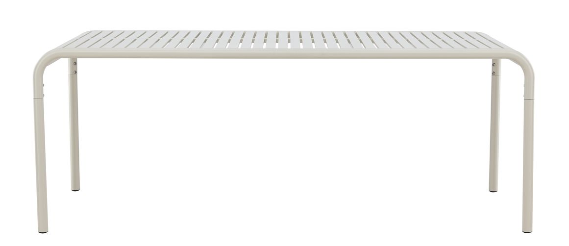 Trädgårdsbord 'Pego' 200x100cm - Beige