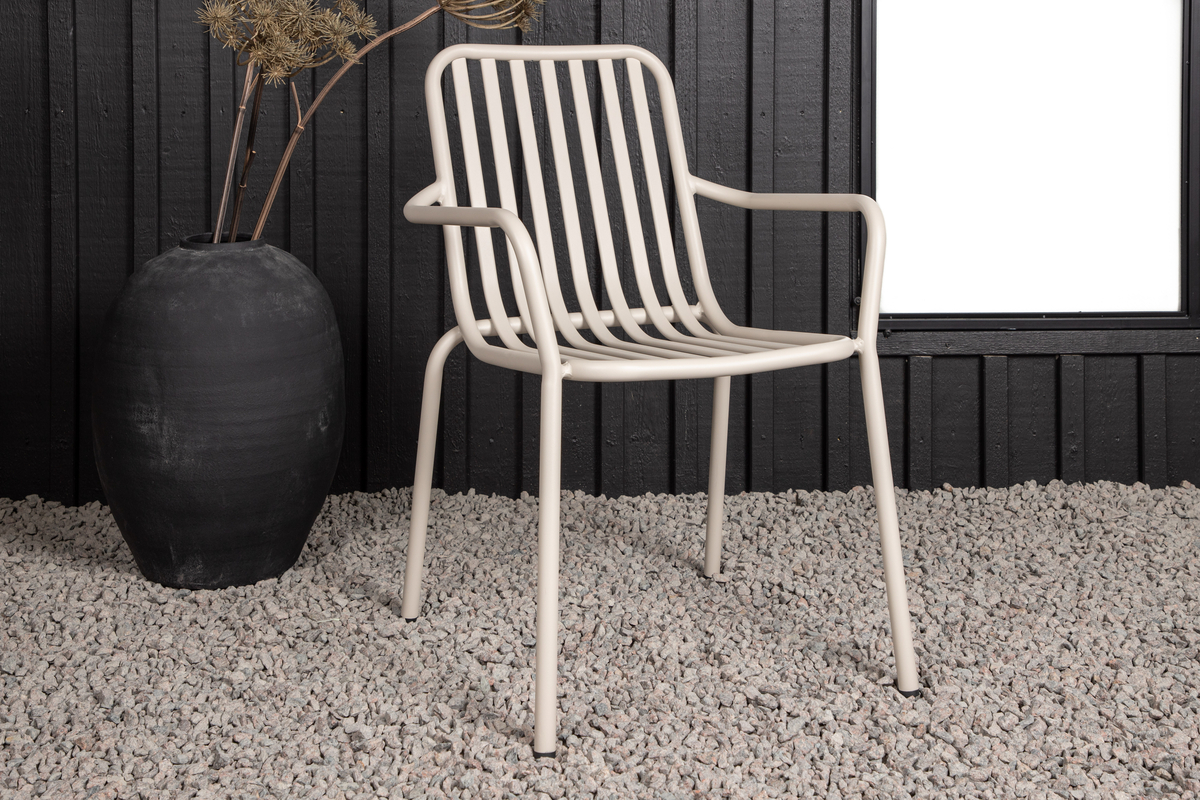 Matstol 'Plogen' - Beige