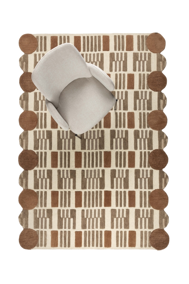Matta 'Mundra' 160x230 cm - Beige