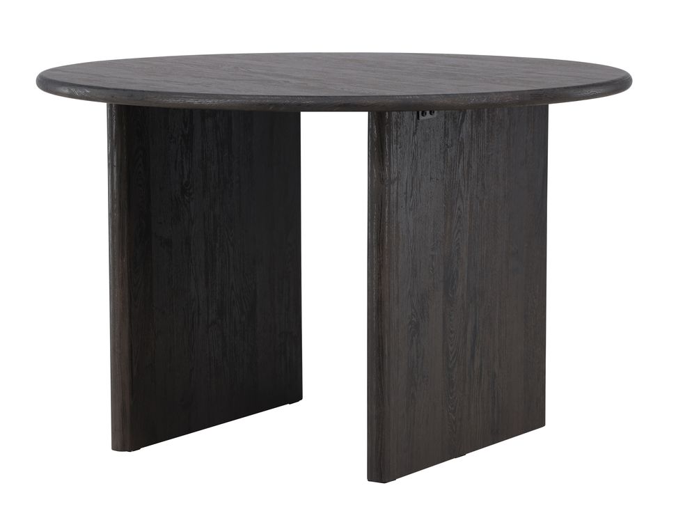 Matbord 'Smedby' Runt 120cm - Svart