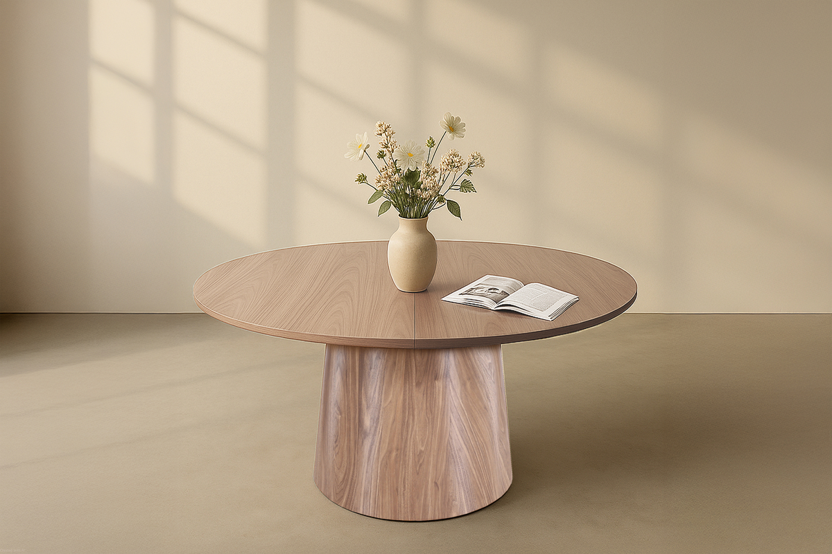 Matbord 'Calpe' Runt 150cm - Natur