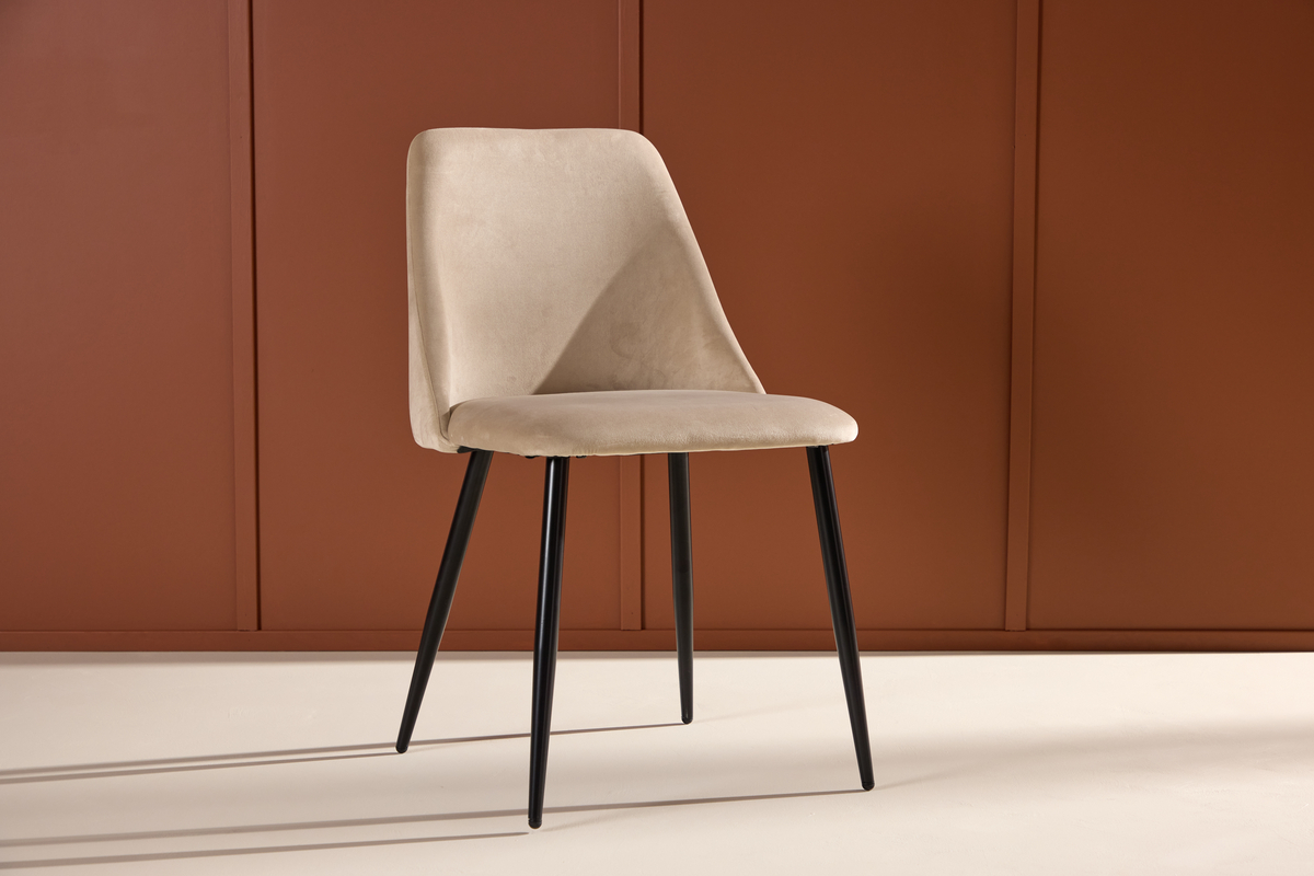 Stol 'Night' - Beige/Svart