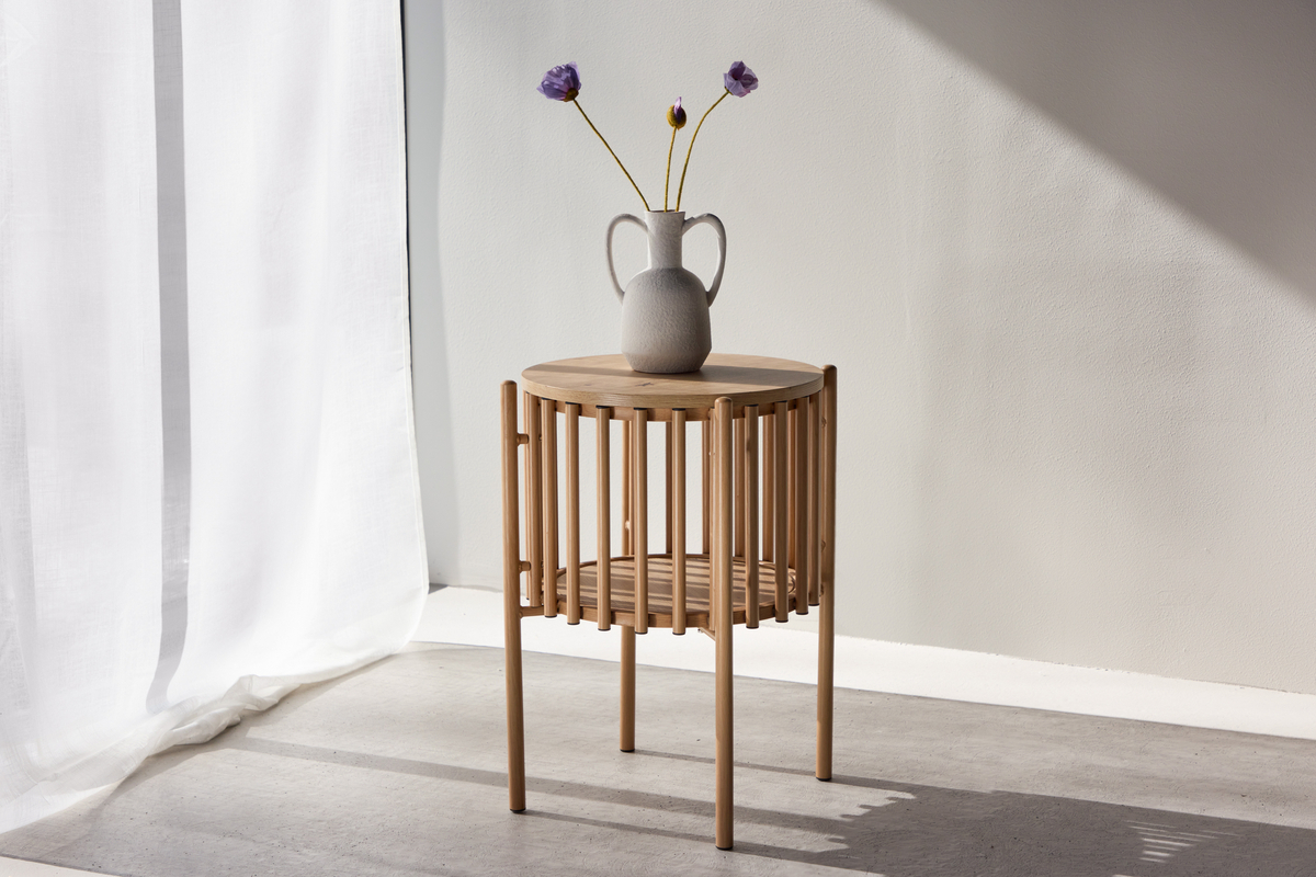Sidobord 'Runvik' 45cm - Natur