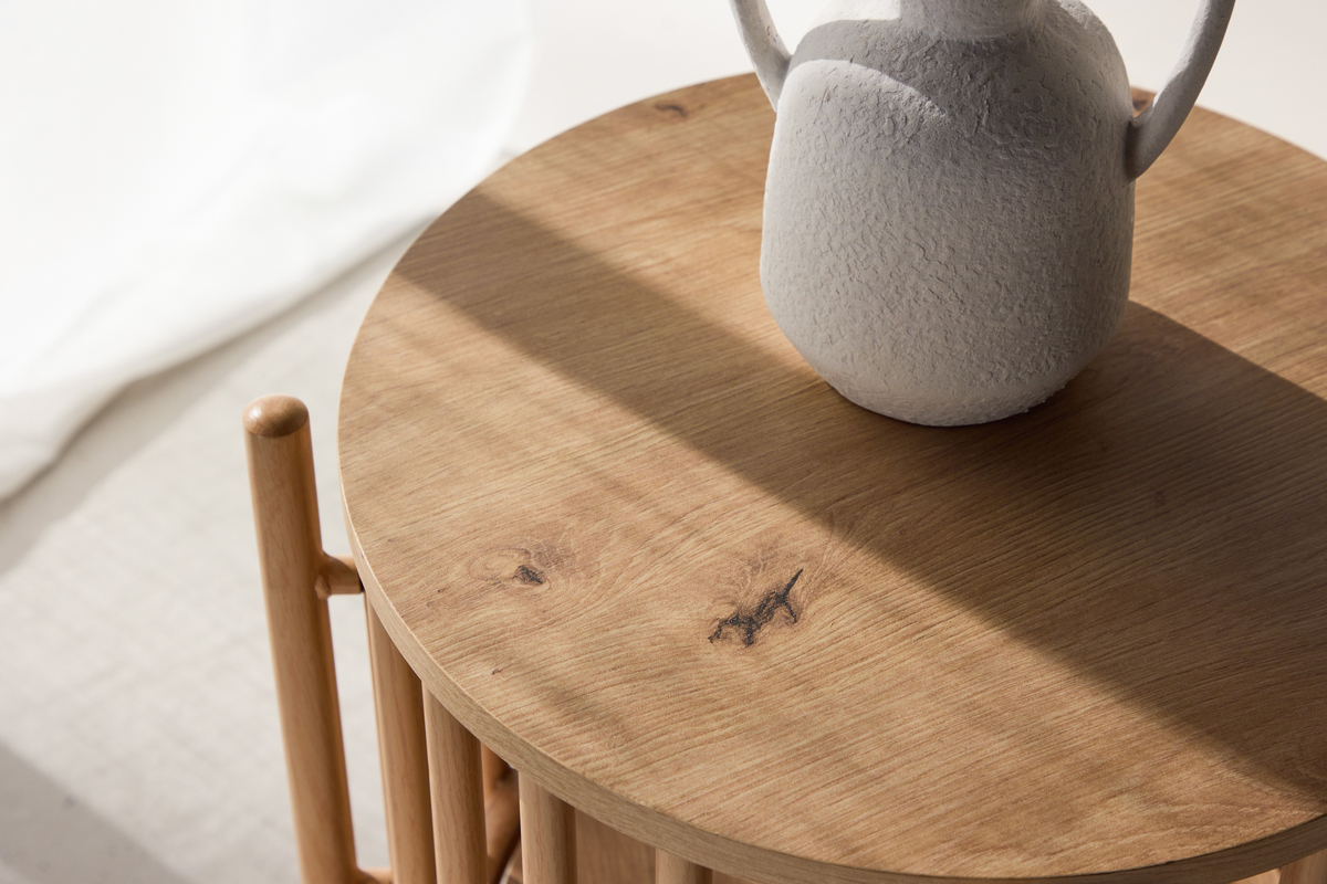 Sidobord 'Runvik' 45cm - Natur