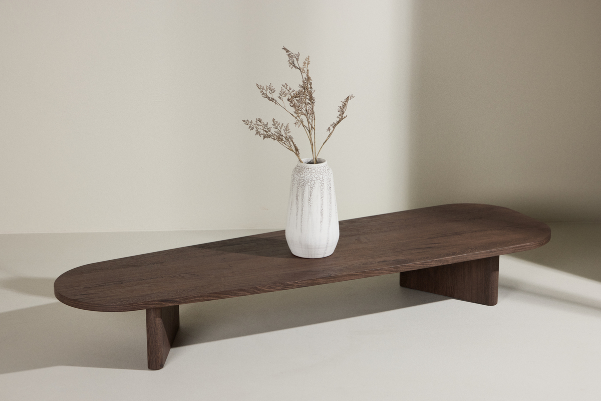 Soffbord 'Haga' 180x55cm - Mocka