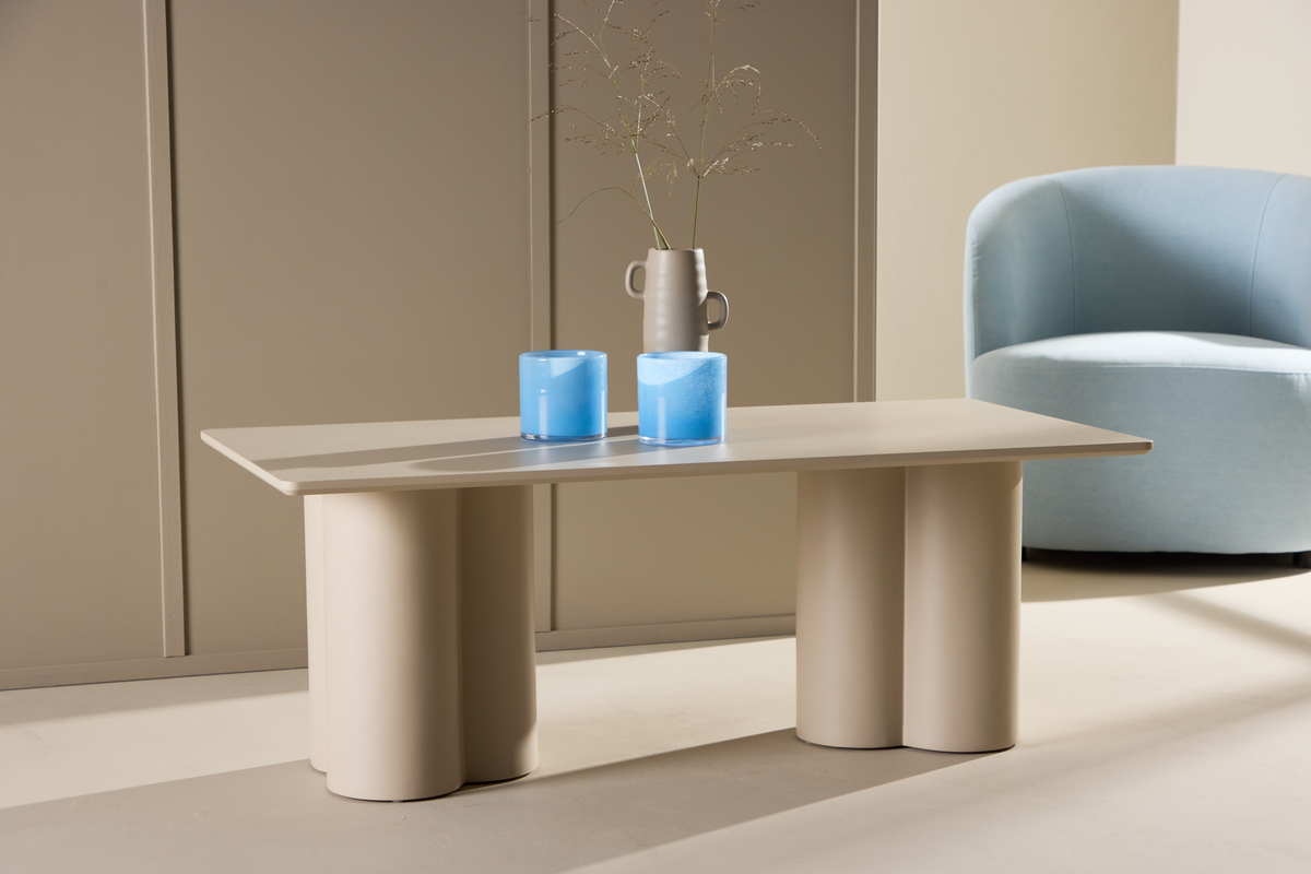 Soffbord 'Olivia' 120x60cm - Beige