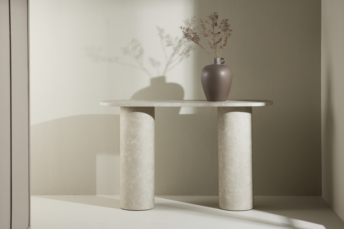 Sidobord 'Polar' 130x40cm - Beige