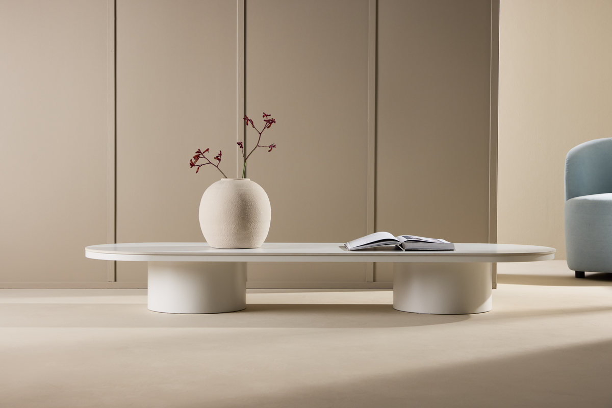 Soffbord 'Polar' 190x60cm - Beige