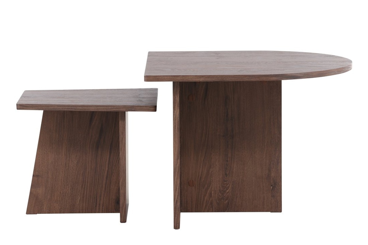 Soffbord '&Auml;lvstrand' 2-delar - Mocka