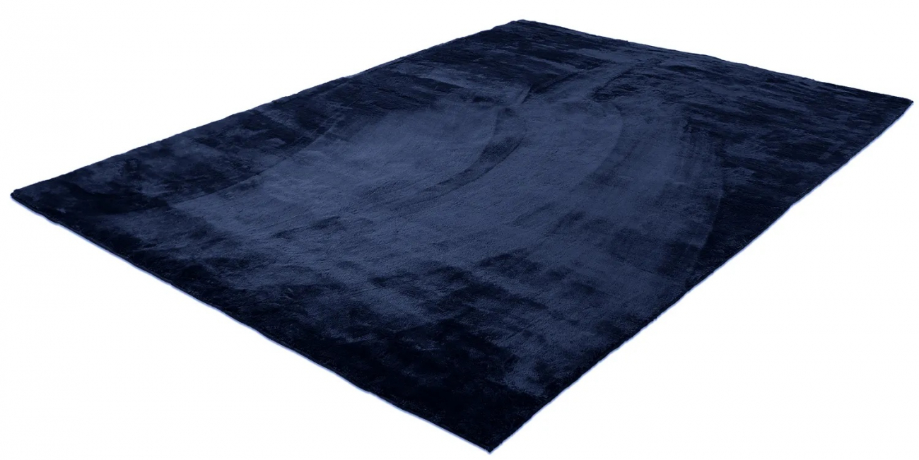 Ryamatta 'Aranga Super Soft' 140x200cm - Mörkblå