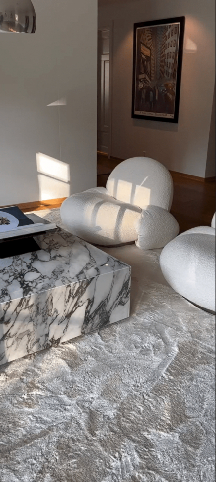 Ryamatta 'Aranga Super Soft' 80x180cm - Beige