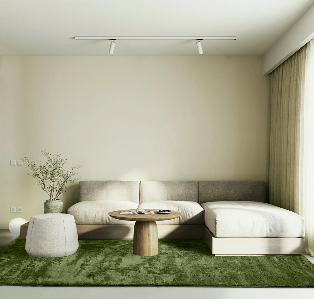 Ryamatta 'Aranga Super Soft' 80x250cm - Oliv