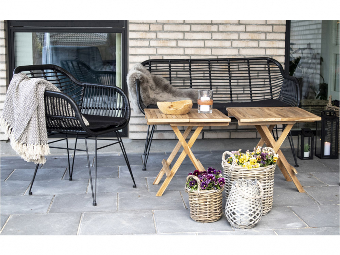 Soffa 'Trieste' - Svart