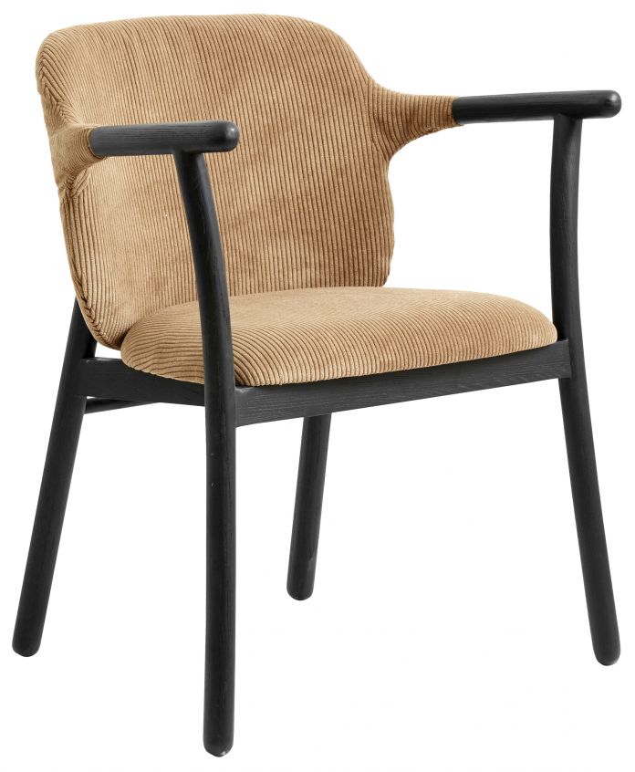 Stol 'Esrum' - Svart/Beige